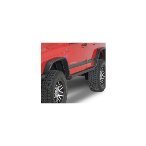 Progi, stopnie Smittybilt Rock Sliders - Jeep Cherokee XJ malowane proszkowo